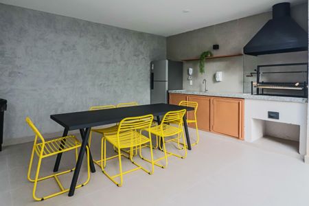 Apartamento para alugar com 24m², 1 quarto e sem vaga Apartamento para alugar com 24m², 1 quarto e sem vagaÁrea comum - Churrasqueira