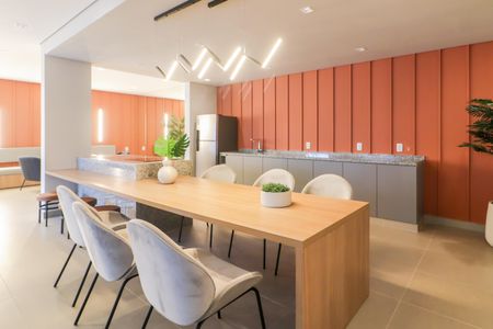 Apartamento para alugar com 24m², 1 quarto e sem vaga Apartamento para alugar com 24m², 1 quarto e sem vagaÁrea comum - Salão de festas