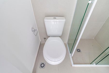 Studio para alugar com 24m², 1 quarto e sem vaga Studio para alugar com 24m², 1 quarto e sem vagaBanheiro