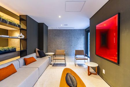 Studio para alugar com 24m², 1 quarto e sem vaga Studio para alugar com 24m², 1 quarto e sem vagaÁrea comum - Salão de festas