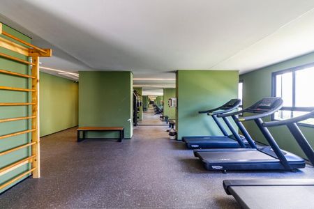 Studio para alugar com 24m², 1 quarto e sem vaga Studio para alugar com 24m², 1 quarto e sem vagaÁrea comum - Academia