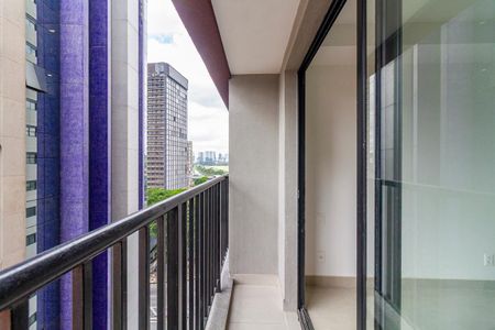 Studio para alugar com 24m², 1 quarto e sem vaga Studio para alugar com 24m², 1 quarto e sem vagaVaranda