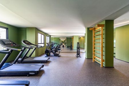 Studio para alugar com 24m², 1 quarto e sem vaga Studio para alugar com 24m², 1 quarto e sem vagaÁrea comum - Academia