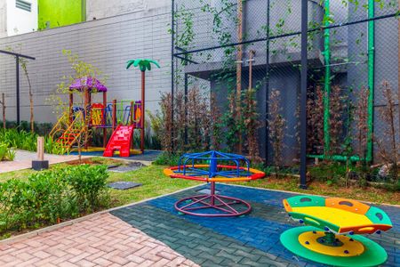 Studio para alugar com 24m², 1 quarto e sem vaga Studio para alugar com 24m², 1 quarto e sem vagaÁrea comum - Playground