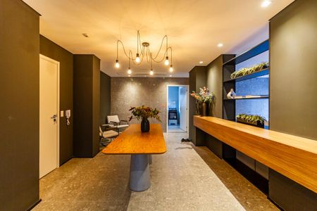 Studio para alugar com 24m², 1 quarto e sem vaga Studio para alugar com 24m², 1 quarto e sem vagaÁrea comum - Salão de festas