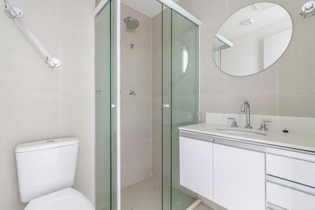 Studio para alugar com 24m², 1 quarto e sem vaga Studio para alugar com 24m², 1 quarto e sem vagaBanheiro