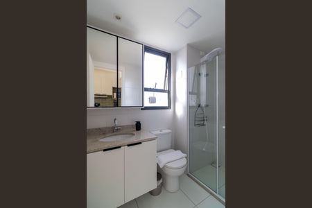 Studio para alugar com 28m², 1 quarto e sem vaga Studio para alugar com 28m², 1 quarto e sem vagaBanheiro