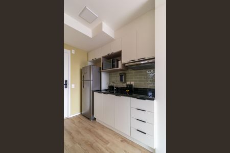 Studio para alugar com 28m², 1 quarto e sem vaga Studio para alugar com 28m², 1 quarto e sem vagaCozinha