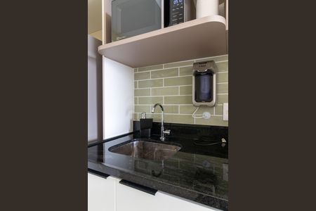 Studio para alugar com 28m², 1 quarto e sem vaga Studio para alugar com 28m², 1 quarto e sem vagaCozinha