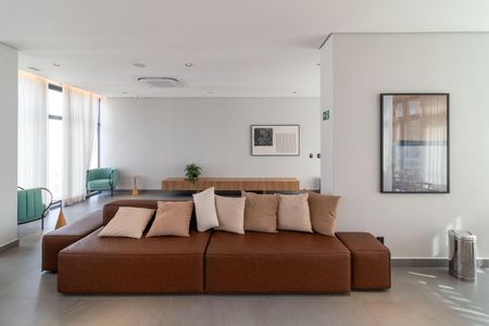 Studio para alugar com 28m², 1 quarto e sem vaga Studio para alugar com 28m², 1 quarto e sem vagaÁrea comum - Salão de festas