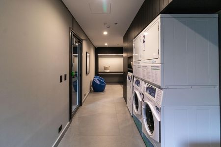 Studio para alugar com 28m², 1 quarto e sem vaga Studio para alugar com 28m², 1 quarto e sem vagaÁrea comum - Lavanderia