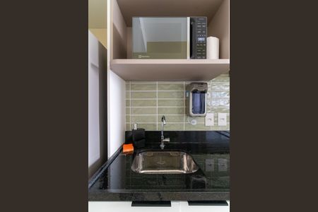 Studio para alugar com 28m², 1 quarto e sem vaga Studio para alugar com 28m², 1 quarto e sem vagaCozinha