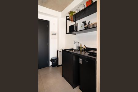 Studio para alugar com 20m², 1 quarto e 1 vaga Studio para alugar com 20m², 1 quarto e 1 vagaCozinha