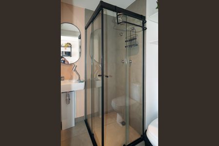 Studio para alugar com 20m², 1 quarto e 1 vaga Studio para alugar com 20m², 1 quarto e 1 vagaBanheiro