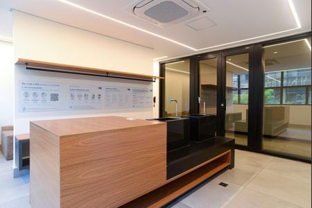 Studio para alugar com 20m², 1 quarto e 1 vaga Studio para alugar com 20m², 1 quarto e 1 vagaLavanderia