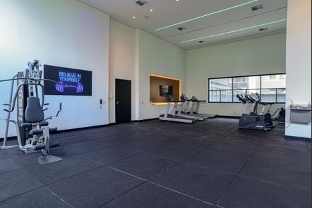 Studio para alugar com 20m², 1 quarto e 1 vaga Studio para alugar com 20m², 1 quarto e 1 vagaÁrea comum - Academia