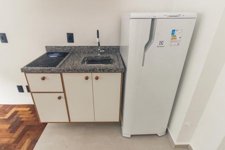 Studio para alugar com 24m², 1 quarto e sem vaga Studio para alugar com 24m², 1 quarto e sem vagaCozinha