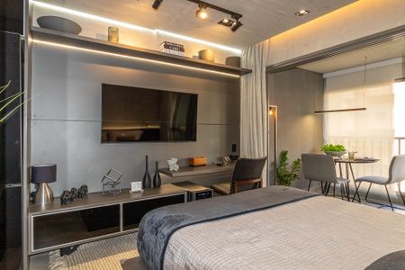 Studio para alugar com 27m², 1 quarto e sem vaga Studio para alugar com 27m², 1 quarto e sem vagaStudio