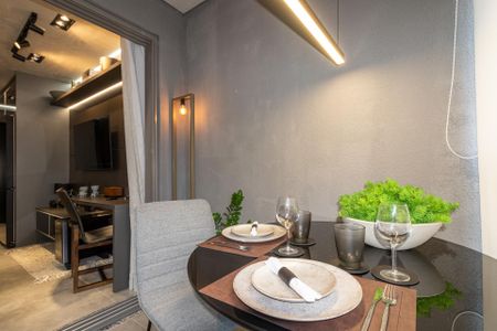 Studio para alugar com 27m², 1 quarto e sem vaga Studio para alugar com 27m², 1 quarto e sem vagaSacada