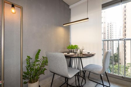 Studio para alugar com 27m², 1 quarto e sem vaga Studio para alugar com 27m², 1 quarto e sem vagaSacada