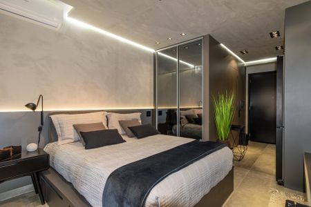 Studio para alugar com 27m², 1 quarto e sem vaga Studio para alugar com 27m², 1 quarto e sem vagaStudio