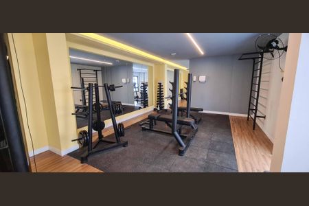 Apartamento para alugar com 24m², 1 quarto e sem vaga Apartamento para alugar com 24m², 1 quarto e sem vagaÁrea comum - Academia