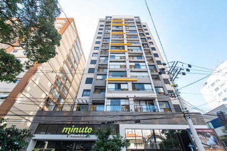 Studio para alugar com 22m², 1 quarto e sem vaga Studio para alugar com 22m², 1 quarto e sem vagaFachada