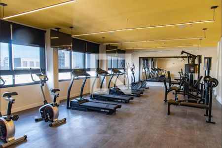 Studio para alugar com 22m², 1 quarto e sem vaga Studio para alugar com 22m², 1 quarto e sem vagaAcademia