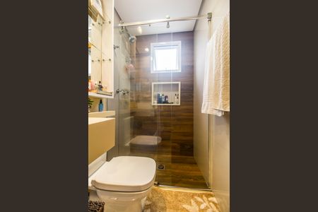 Apartamento para alugar com 63m², 2 quartos e 1 vaga Apartamento para alugar com 63m², 2 quartos e 1 vagaBanheiro da Suíte