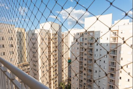 Sacada da sala de apartamento à venda com 2 quartos, 65m² em Vila Progresso, Campinas