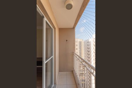 Sacada da sala de apartamento à venda com 2 quartos, 65m² em Vila Progresso, Campinas