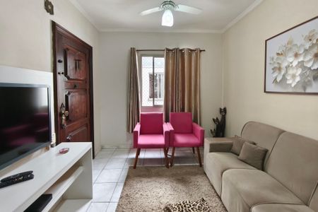 Sala de Estar de apartamento à venda com 2 quartos, 57m² em Vila Marieta, Campinas