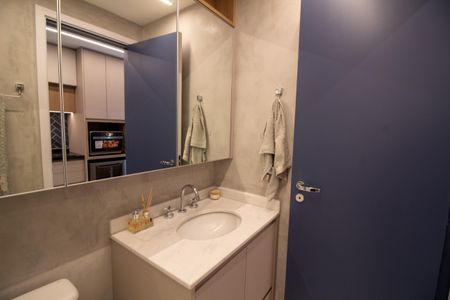 Studio para alugar com 27m², 1 quarto e sem vaga Studio para alugar com 27m², 1 quarto e sem vagaBanheiro