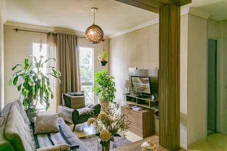 Sala de apartamento para alugar com 2 quartos, 68m² em Jardim Santa Emilia, São Paulo