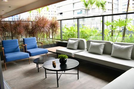 Studio à venda com 27m², 0 quarto e sem vaga Studio à venda com 27m², 0 quarto e sem vagaÁrea comum - Churrasqueira