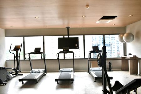 Studio à venda com 27m², 0 quarto e sem vaga Studio à venda com 27m², 0 quarto e sem vagaÁrea comum - Academia