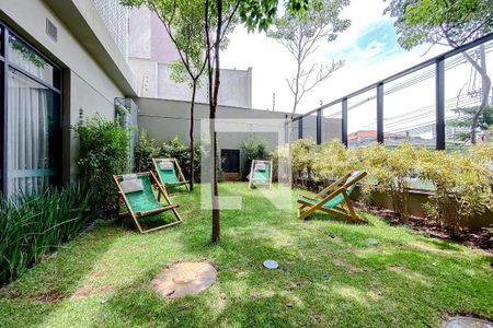 Studio à venda com 24m², 1 quarto e sem vaga Studio à venda com 24m², 1 quarto e sem vagaÁrea comum - Área verde