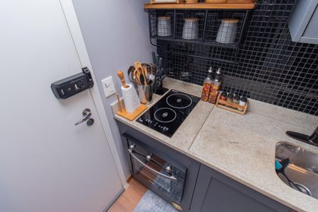 Studio à venda com 24m², 1 quarto e sem vaga Studio à venda com 24m², 1 quarto e sem vagaCozinha