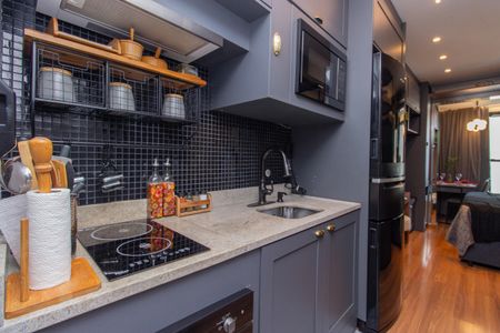 Studio à venda com 24m², 1 quarto e sem vaga Studio à venda com 24m², 1 quarto e sem vagaCozinha