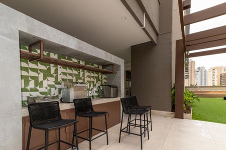 Apartamento à venda com 26m², 1 quarto e sem vaga Apartamento à venda com 26m², 1 quarto e sem vagaÁrea comum - Churrasqueira