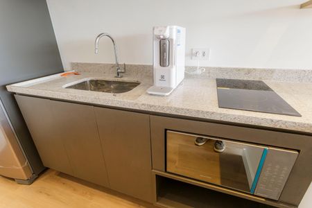 Studio para alugar com 61m², 1 quarto e sem vaga Studio para alugar com 61m², 1 quarto e sem vagaCozinha