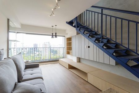 Studio para alugar com 61m², 1 quarto e sem vaga Studio para alugar com 61m², 1 quarto e sem vagaSala