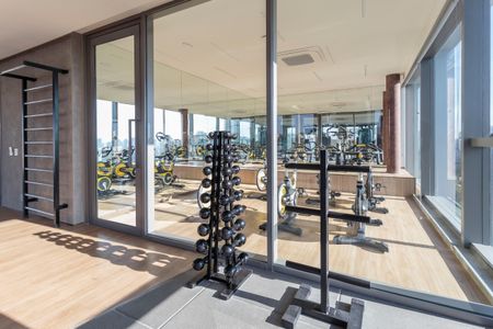 Studio para alugar com 61m², 1 quarto e sem vaga Studio para alugar com 61m², 1 quarto e sem vagaÁrea comum - Academia