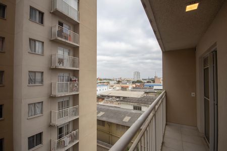 Varanda da Sala de apartamento à venda com 1 quarto, 28m² em Vila Guilherme, São Paulo
