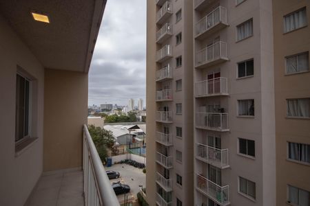Varanda da Sala de apartamento à venda com 1 quarto, 28m² em Vila Guilherme, São Paulo