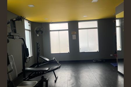 Apartamento para alugar com 35m², 1 quarto e 1 vaga Apartamento para alugar com 35m², 1 quarto e 1 vagaAcademia