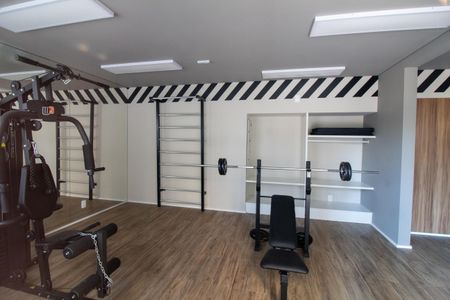 Apartamento para alugar com 32m², 1 quarto e sem vaga Apartamento para alugar com 32m², 1 quarto e sem vagaÁrea comum - Academia