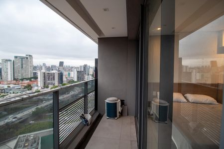 Varanda de apartamento para alugar com 1 quarto, 37m² em Pinheiros, São Paulo