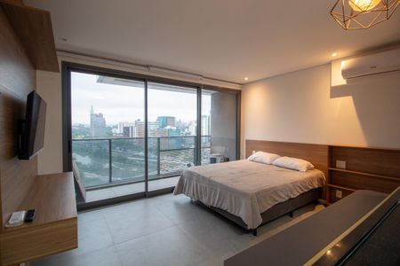 Sala/Quarto de apartamento para alugar com 1 quarto, 37m² em Pinheiros, São Paulo