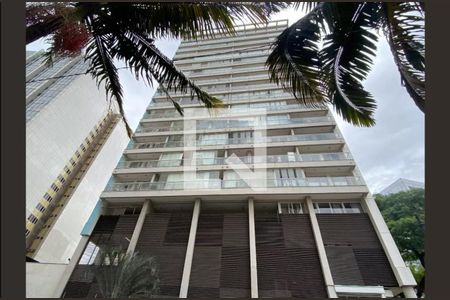 Studio para alugar com 35m², 1 quarto e 1 vaga Studio para alugar com 35m², 1 quarto e 1 vagaFachada